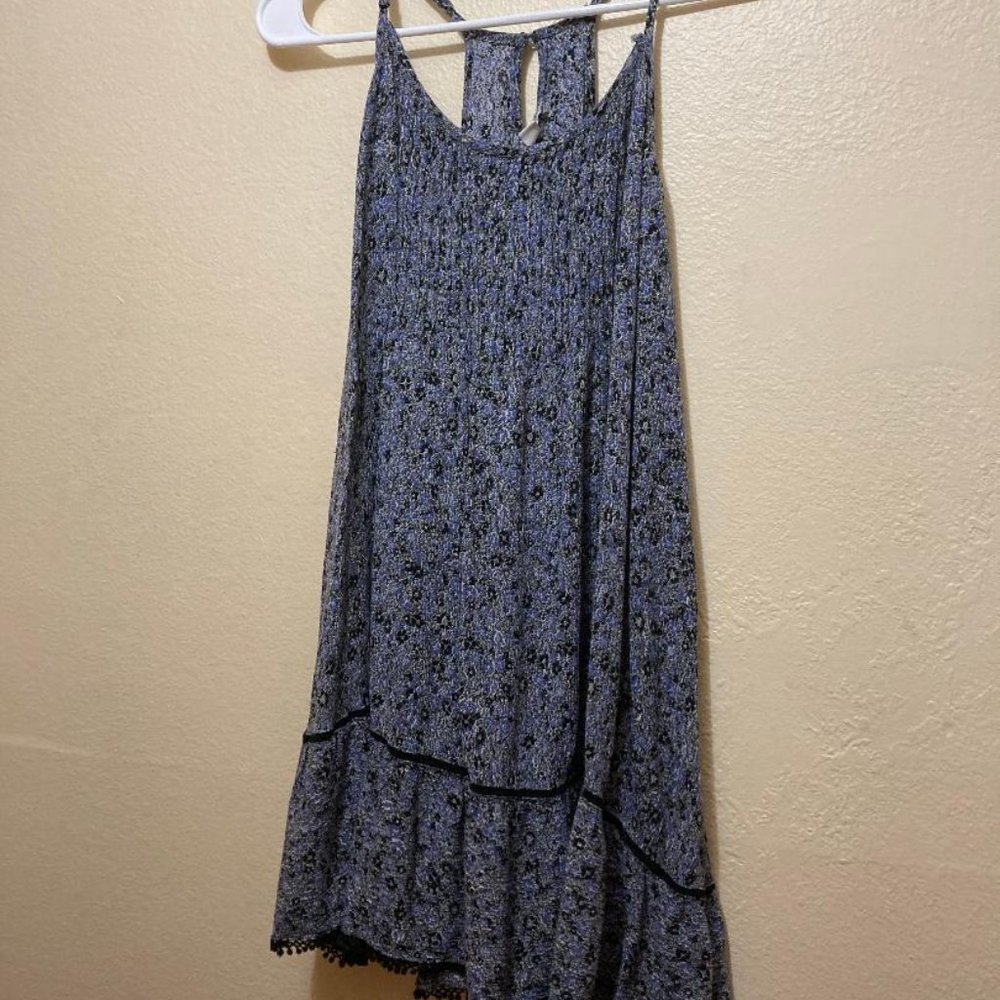 American Eagle Outfitters Womens Dainty Floral SpaghettiStrap Mini Dress Size S